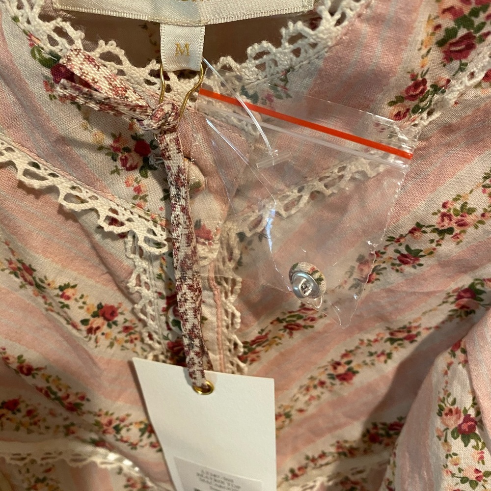 LoveShackFancy Beatrix Ruffled Top - Picture 3 of 5